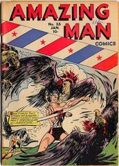Amazing Man Comics #26 (1942) Comic Books Amazing Man Comics Prices
