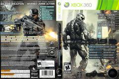 Slip Cover Scan By Canadian Brick Cafe | Crysis 2 Xbox 360