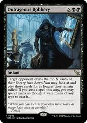 Outrageous Robbery [Foil] #97 Magic Murders at Karlov Manor Prices