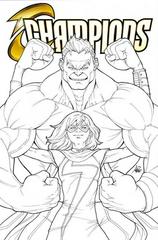 Champions [Artgerm Inked] #1 (2016) Comic Books Champions Prices