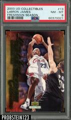LeBron James #13 Basketball Cards 2003 UD Collectibles Freshman Season Prices