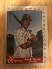 Butch Benton #24 Baseball Cards 1990 Pacific Senior League Prices