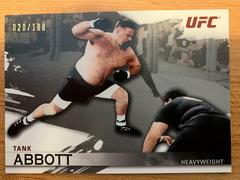 Tank Abbott [Silver] #6 Ufc Cards 2010 Topps UFC Knockout Prices