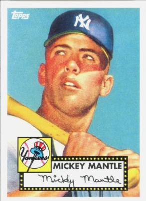 Mickey Mantle #311 Cover Art