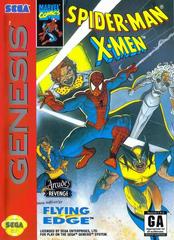 Front Cover | Spiderman X-Men Arcade's Revenge Sega Genesis