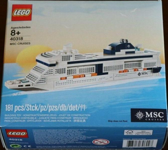 MSC Cruises #40318 LEGO Boat