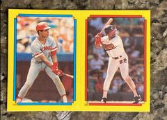 Barry Larkin, Ivan Calderon, Bruce Hurst #140, 285, 62 Baseball Cards 1988 Topps Stickercard Prices