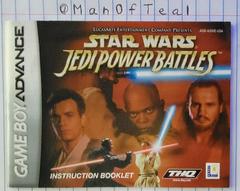 Manual  | Star Wars Episode I Jedi Power Battles GameBoy Advance