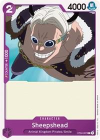 Sheepshead ST04-007 One Piece Starter Deck 4: Animal Kingdom Pirates