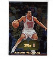 Jayson Williams #T40-16 Basketball Cards 1997 Topps Topps 40 Prices