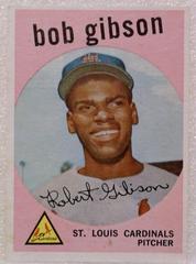 Bob Gibson Baseball Cards 1959 Topps Prices