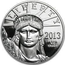 2013 W [PROOF] Coins $100 American Platinum Eagle Prices
