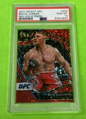 Brock Lesnar [Red Disco] Ufc Cards 2021 Panini Select UFC Prices