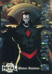 Mister Sinister [Z-Force] Marvel 2021 X-Men Metal Universe Prices