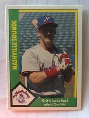 Keith Lockhart Baseball Cards 1990 CMC Nashville Sounds Prices