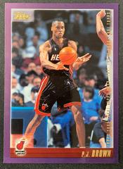 P.J. Brown Basketball Cards 2000 Topps Prices