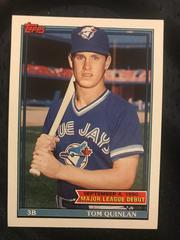 Tom Quinlan #127 Baseball Cards 1991 Topps '90 M.L. Debut Prices