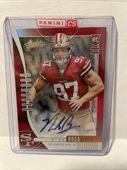 Nick Bosa [Gold Stars Autograph] #131 Football Cards 2019 Panini Absolute Prices