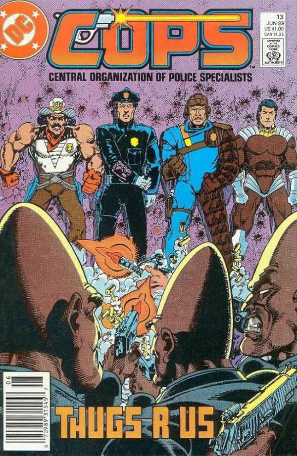 COPS [Newsstand] #13 (1989) Comic Books COPS (DC)