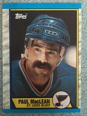 Paul MacLean Hockey Cards 1989 Topps Prices