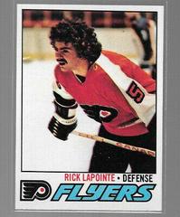 Rick Lapointe #152 Hockey Cards 1977 Topps Prices