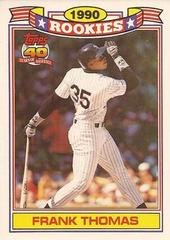 Frank Thomas #28 Baseball Cards 1991 Topps Glossy Rookies Prices