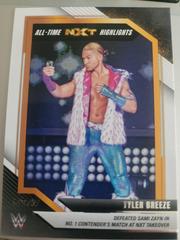 Tyler Breeze Wrestling Cards 2022 Panini NXT WWE All Time Highlights Prices