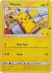 Cartas Pokémon Trading Card McDonald's Edição Especial de 25 anos de Pokémon