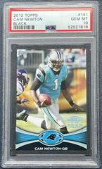 Cam Newton [Black] #141 Football Cards 2012 Topps Prices