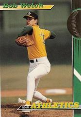 Bob Welch Baseball Cards 1993 Stadium Club Athletics Prices