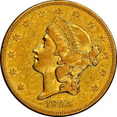 1855 S Coins Liberty Head Gold Double Eagle Prices