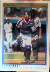 Ron Hassey #61 Baseball Cards 1991 O Pee Chee Premier Prices