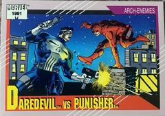 Daredevil vs. Punisher Marvel 1991 Universe Prices