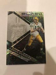Aaron Rodgers [Silver] #44 Football Cards 2022 Panini Black Prices