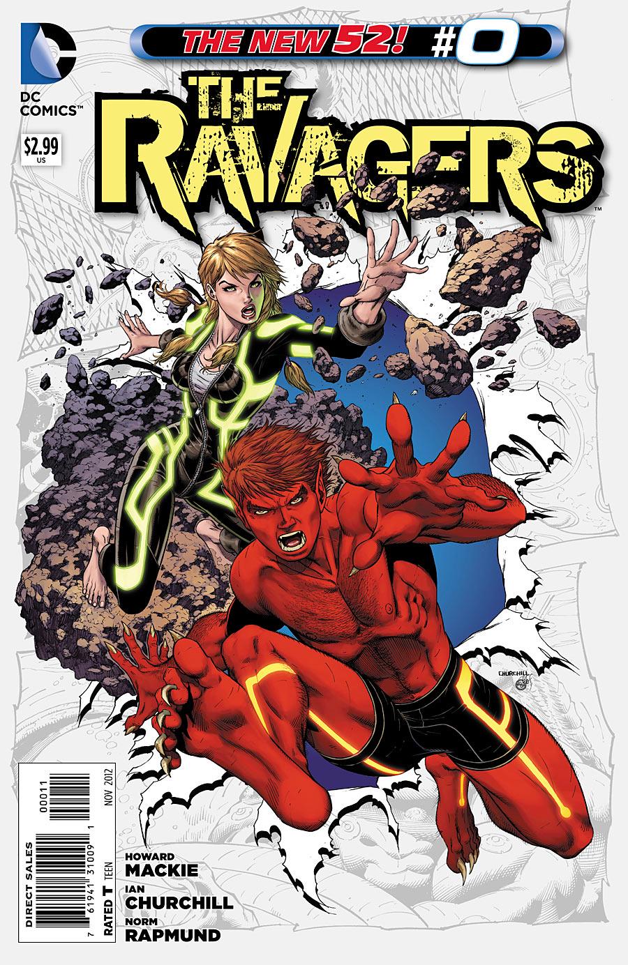 The Ravagers #0 (2012) Comic Books The Ravagers