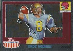 Troy Aikman [Chrome] #76 Football Cards 2005 Topps All American Prices