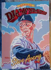 Steve Avery #DK-3 Baseball Cards 1994 Donruss Diamond Kings Prices