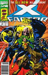 X-Factor [Newsstand] #71 (1991) Comic Books X-Factor Prices