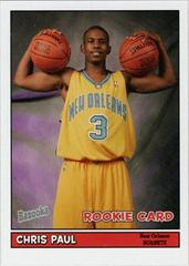 Chris Paul #166 Basketball Cards 2005 Topps Bazooka Prices