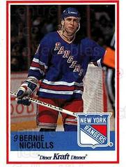 Bernie Nicholls #40 Hockey Cards 1990 Kraft Prices