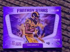 Todd Gurley II Football Cards 2018 Score Fantasy Stars Prices