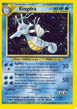 Kingdra #8 Pokemon Neo Genesis