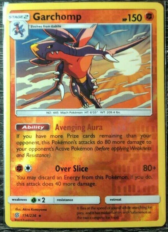 Garchomp [Reverse Holo] #114 Pokemon Unified Minds