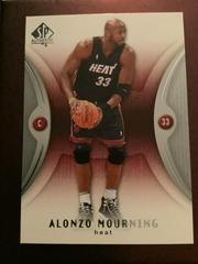 Alonzo Mourning Basketball Cards 2006 SP Authentic Prices