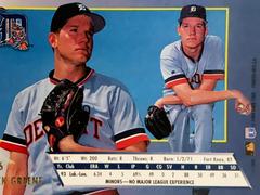 Rear | Rick Greene Baseball Cards 1994 Ultra