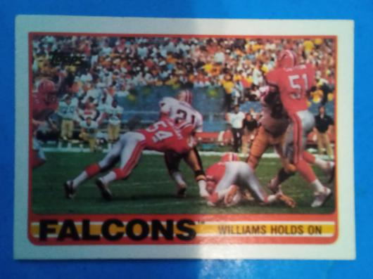 Falcons Team [Williams Holds on] #336 photo