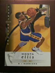 Monta Ellis #58 Basketball Cards 2008 Upper Deck First Edition Prices