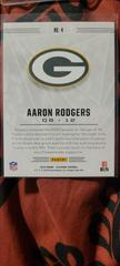 Back Of Card | Aaron Rodgers Football Cards 2020 Panini Illusions