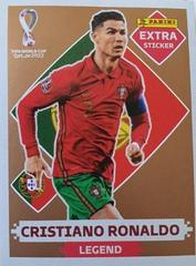 Cristiano Ronaldo [Bronze] Soccer Cards 2022 Panini World Cup Qatar Stickers Extra Prices