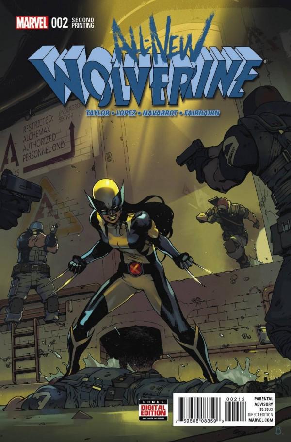 All-New Wolverine [2nd Print] #2 (2016) Comic Books All-New Wolverine